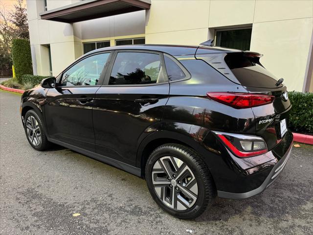 used 2022 Hyundai Kona EV car, priced at $17,880