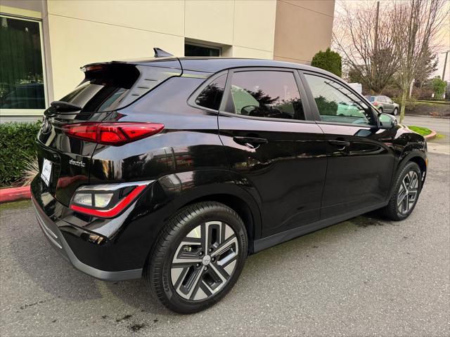 used 2022 Hyundai Kona EV car, priced at $17,880