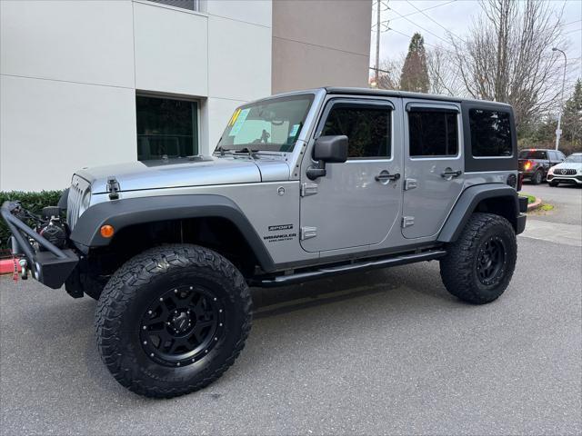 used 2014 Jeep Wrangler Unlimited car, priced at $16,880