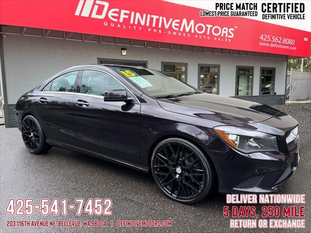 used 2015 Mercedes-Benz CLA-Class car, priced at $15,880
