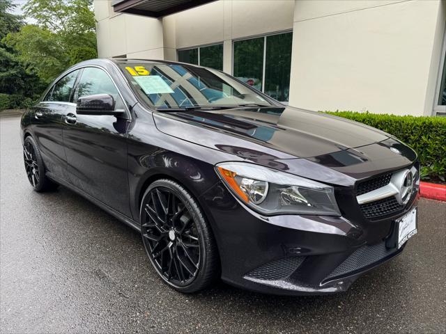 used 2015 Mercedes-Benz CLA-Class car, priced at $15,880