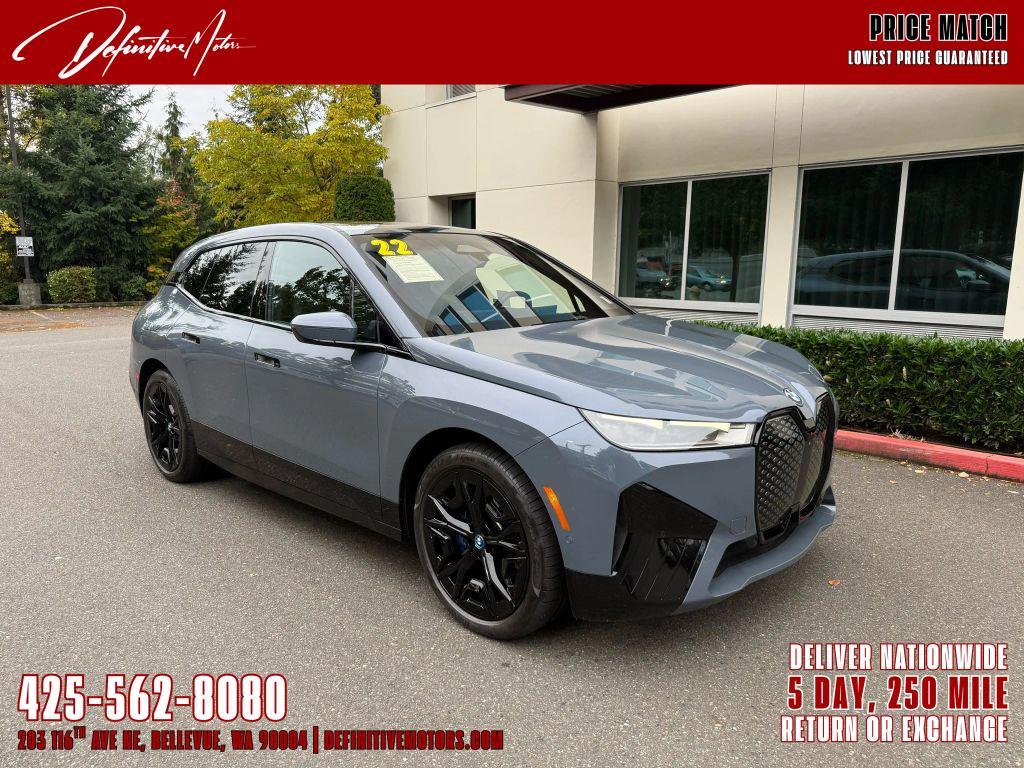 used 2022 BMW iX car, priced at $42,990