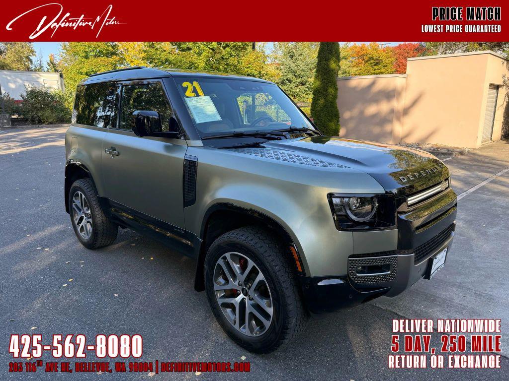 used 2021 Land Rover Defender car, priced at $52,380