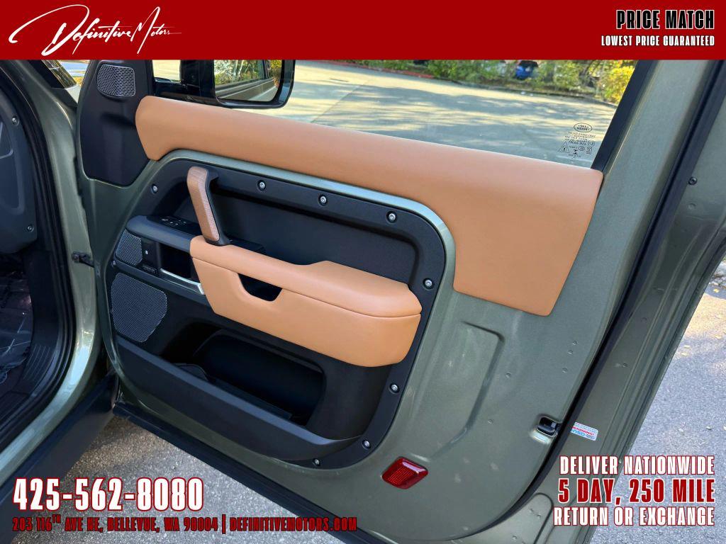 used 2021 Land Rover Defender car, priced at $52,380