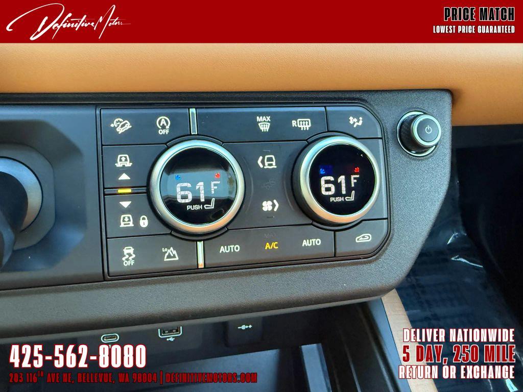 used 2021 Land Rover Defender car, priced at $52,380