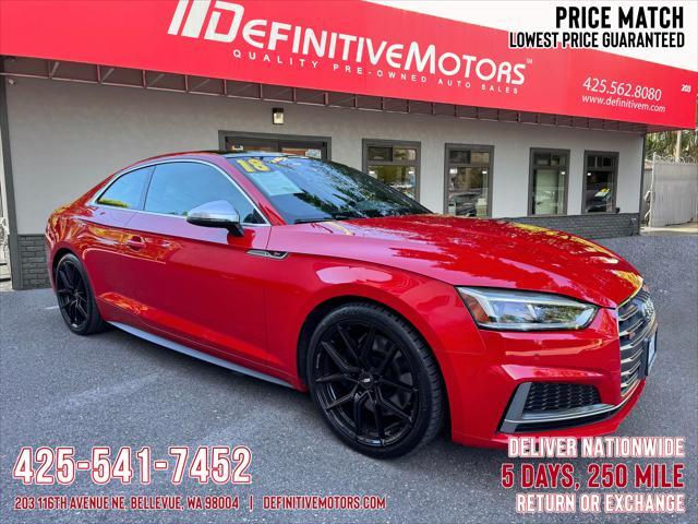 used 2018 Audi S5 car, priced at $32,480