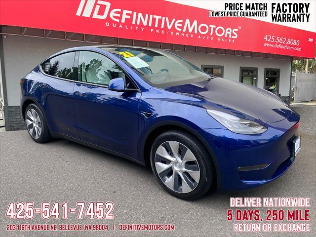 used 2021 Tesla Model Y car, priced at $33,980