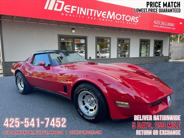 used 1982 Chevrolet Corvette car, priced at $18,880