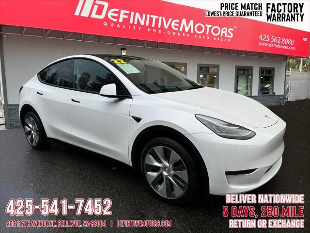 used 2022 Tesla Model Y car, priced at $32,880