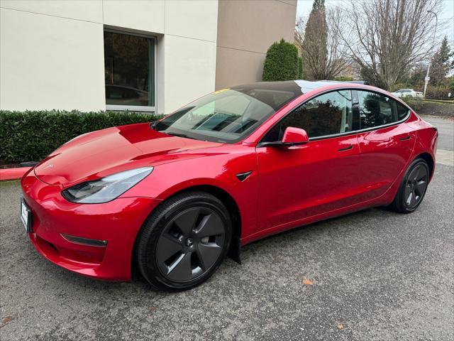 used 2023 Tesla Model 3 car, priced at $32,980