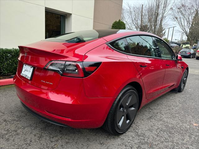 used 2023 Tesla Model 3 car, priced at $32,980