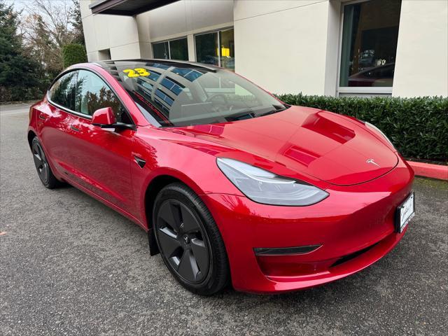 used 2023 Tesla Model 3 car, priced at $32,980