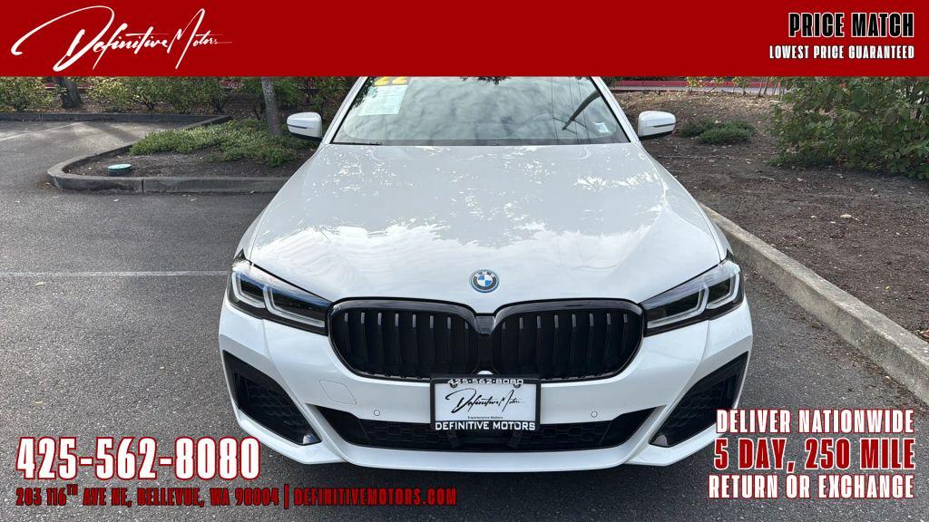 used 2022 BMW 530e car, priced at $39,193