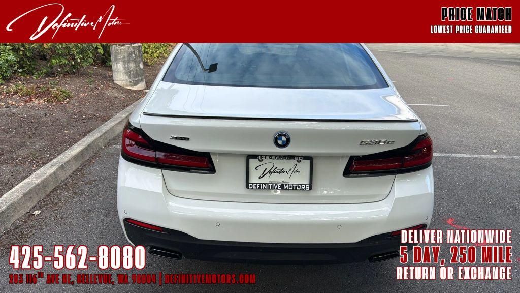 used 2022 BMW 530e car, priced at $39,193