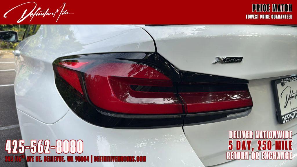 used 2022 BMW 530e car, priced at $39,193