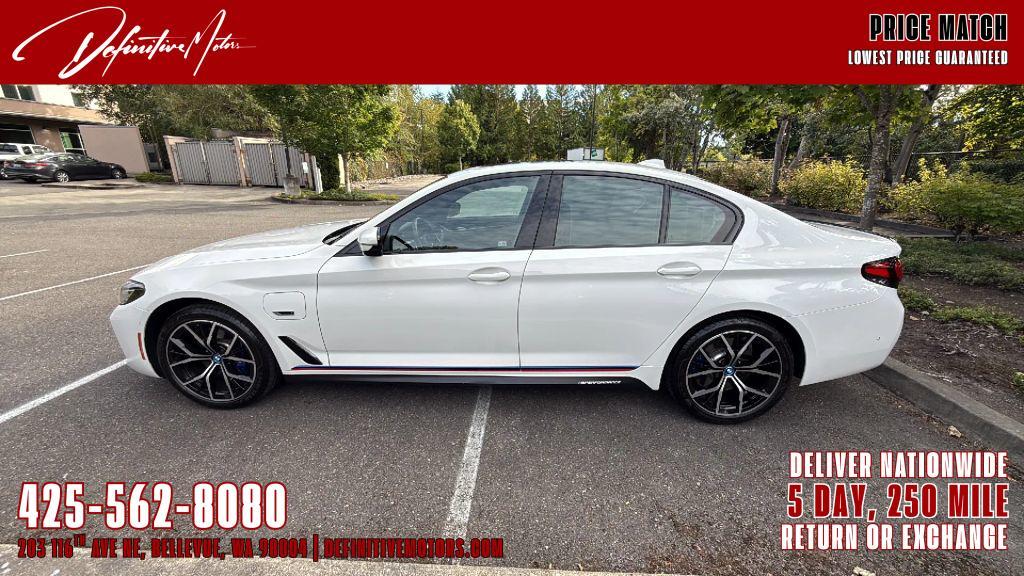 used 2022 BMW 530e car, priced at $39,193