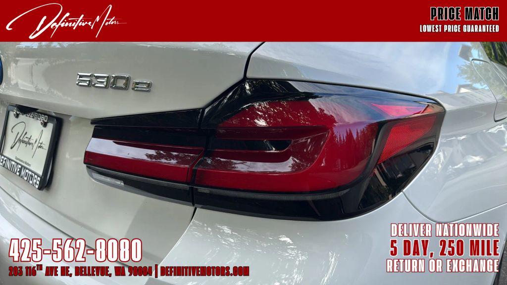 used 2022 BMW 530e car, priced at $39,193