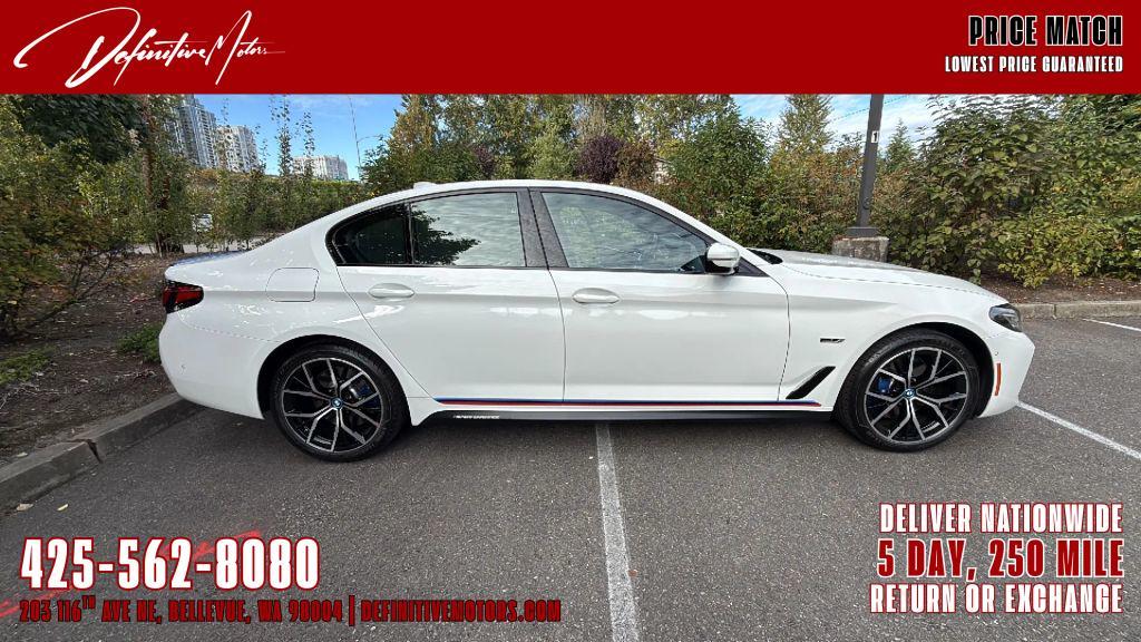 used 2022 BMW 530e car, priced at $39,193