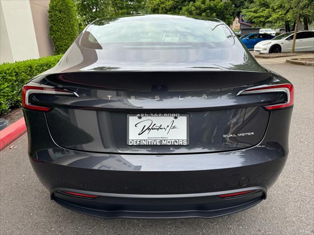 used 2024 Tesla Model 3 car, priced at $33,480