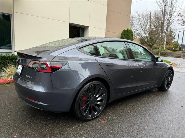 used 2023 Tesla Model 3 car, priced at $34,880