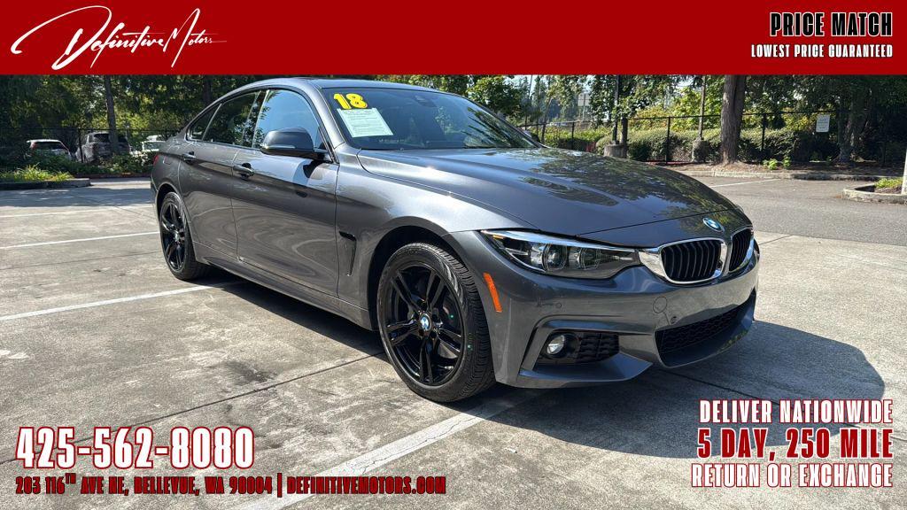 used 2018 BMW 430 Gran Coupe car, priced at $27,880