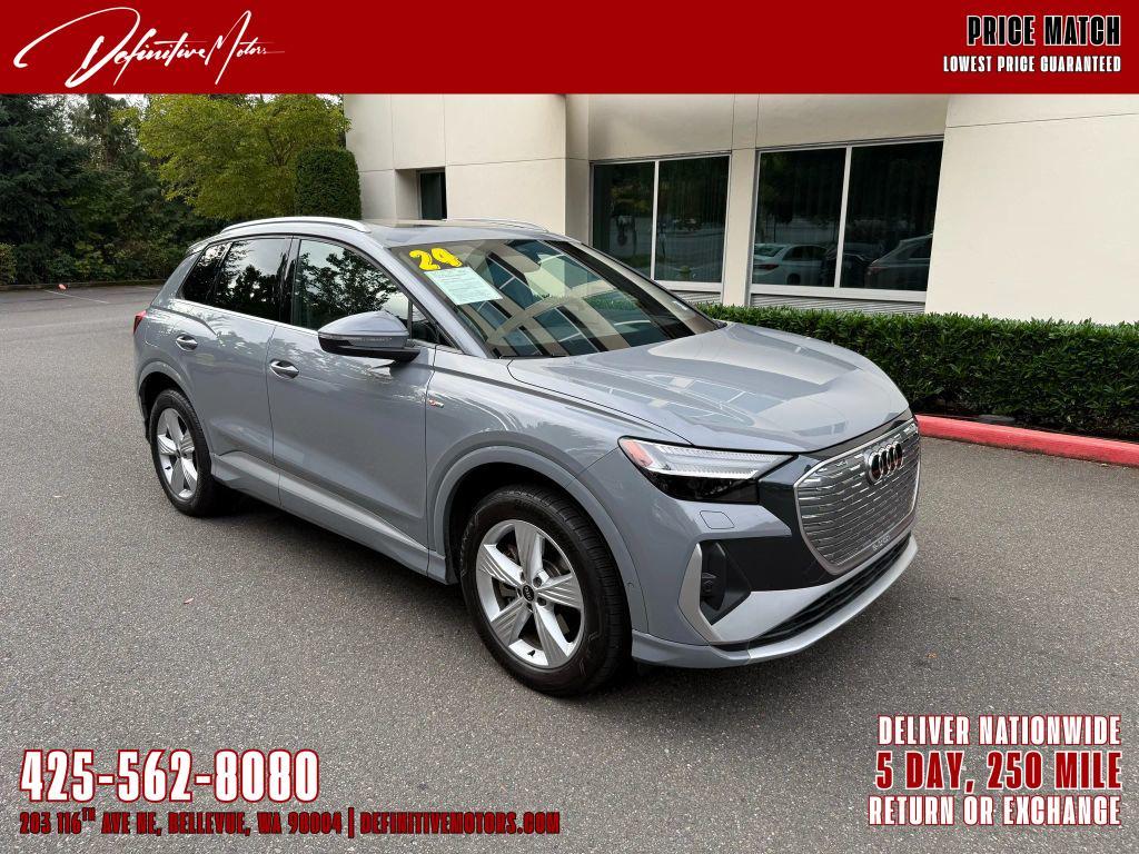 used 2024 Audi Q4 e-tron car, priced at $36,990