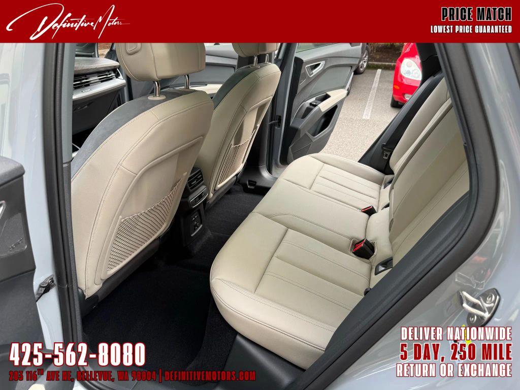 used 2024 Audi Q4 e-tron car, priced at $34,480