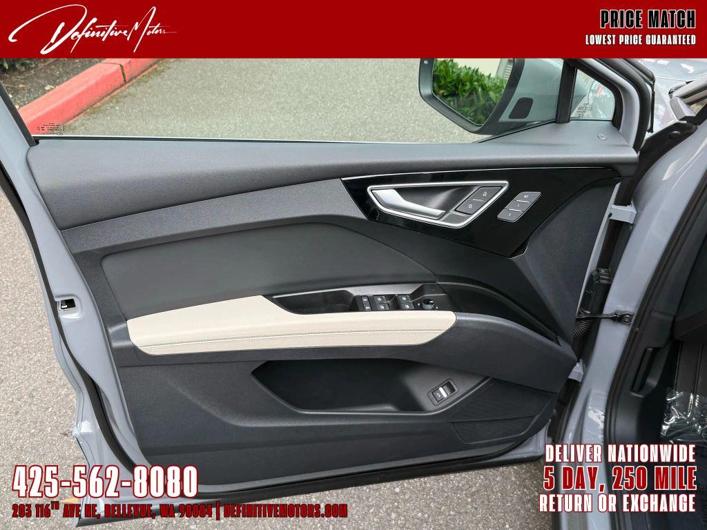 used 2024 Audi Q4 e-tron car, priced at $34,480