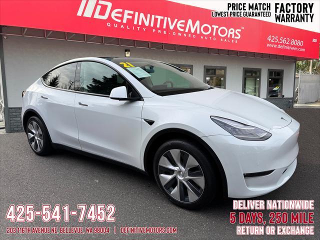 used 2021 Tesla Model Y car, priced at $31,980