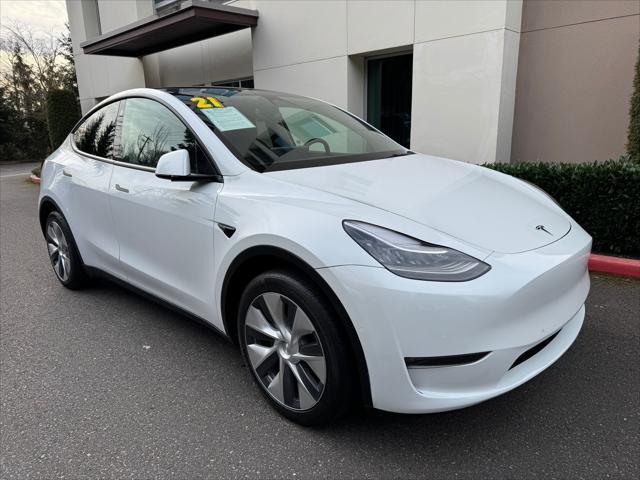 used 2021 Tesla Model Y car, priced at $31,980