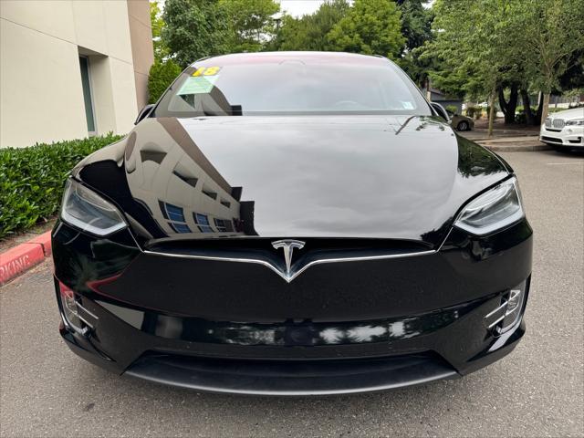 used 2018 Tesla Model X car, priced at $32,880