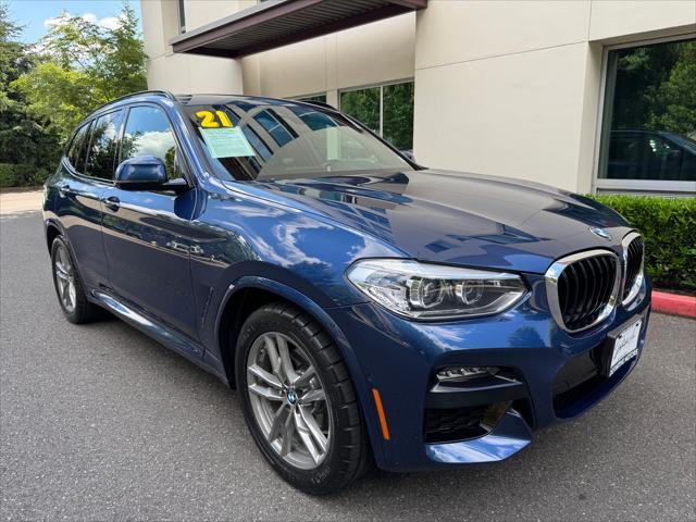 used 2021 BMW X3 PHEV car, priced at $33,880