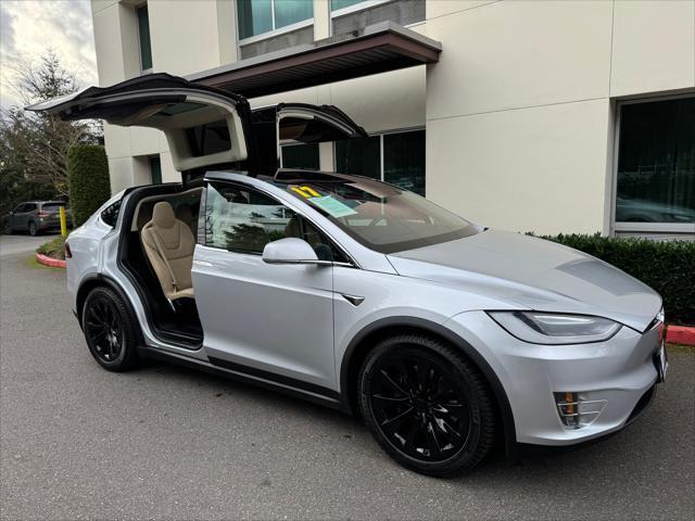 used 2017 Tesla Model X car, priced at $32,880