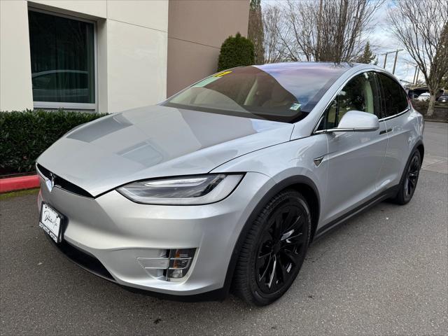 used 2017 Tesla Model X car, priced at $32,880