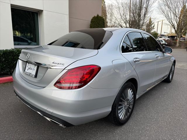 used 2015 Mercedes-Benz C-Class car, priced at $16,980