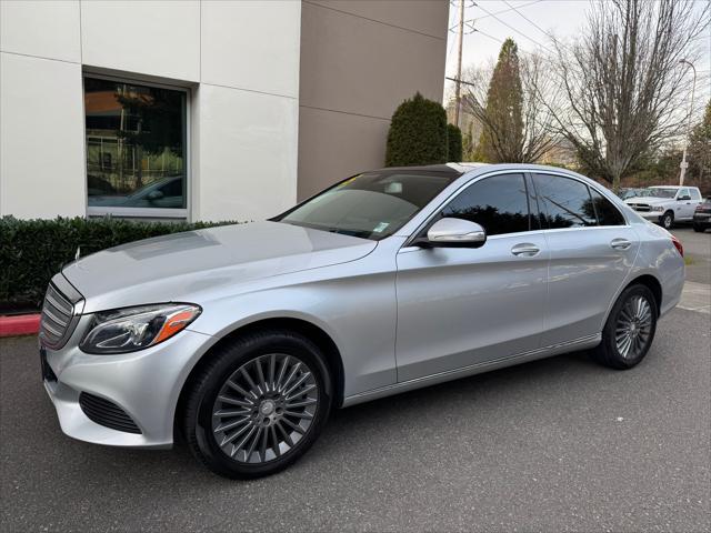 used 2015 Mercedes-Benz C-Class car, priced at $16,980