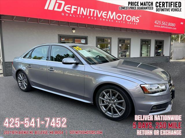 used 2015 Audi A4 car, priced at $20,880