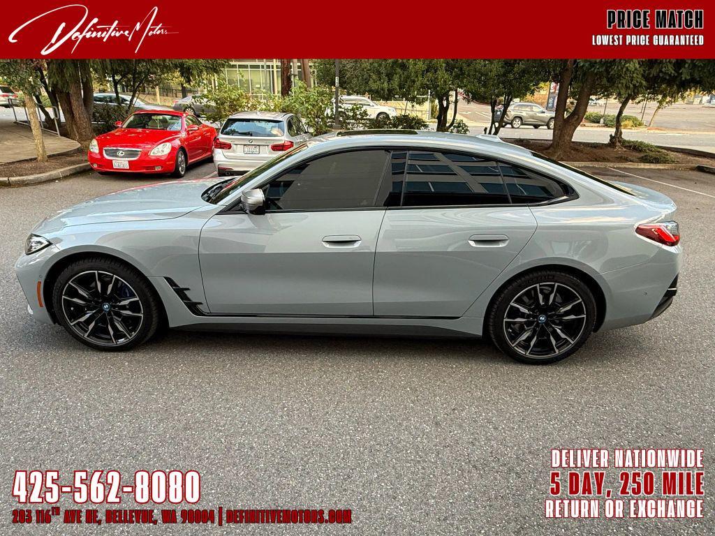 used 2023 BMW i4 Gran Coupe car, priced at $44,480