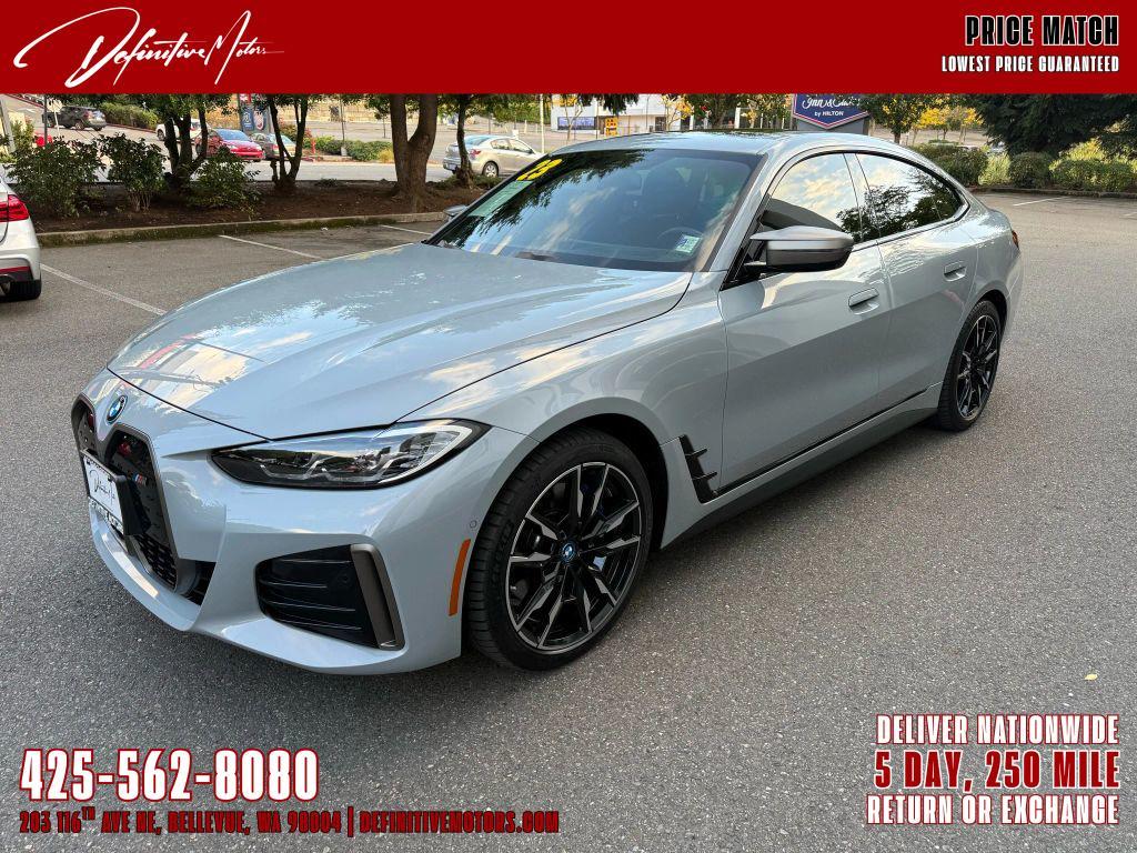 used 2023 BMW i4 Gran Coupe car, priced at $44,480
