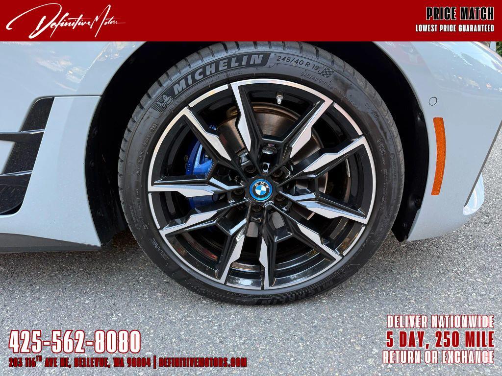 used 2023 BMW i4 Gran Coupe car, priced at $44,480