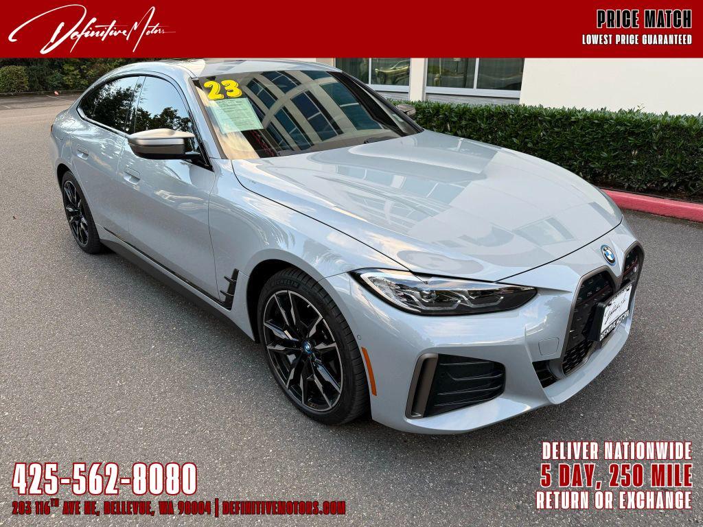 used 2023 BMW i4 Gran Coupe car, priced at $44,480