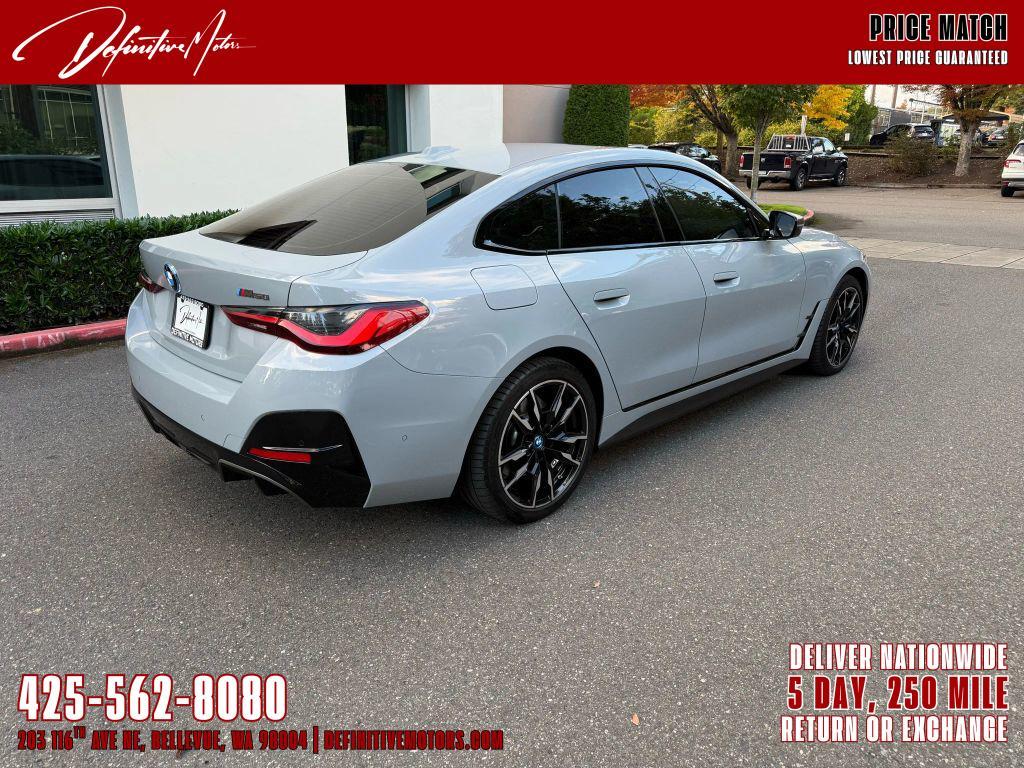 used 2023 BMW i4 Gran Coupe car, priced at $44,480