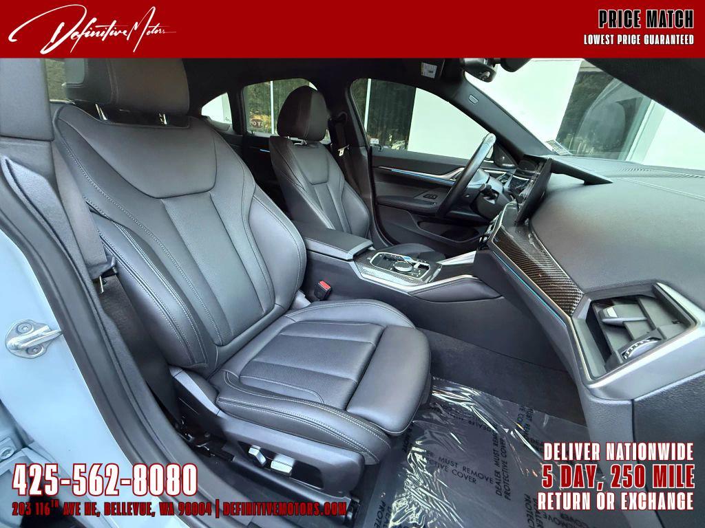 used 2023 BMW i4 Gran Coupe car, priced at $44,480
