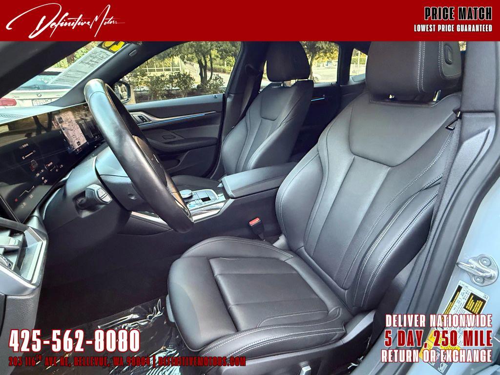 used 2023 BMW i4 Gran Coupe car, priced at $44,480