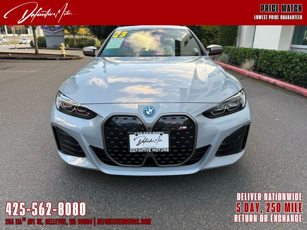 used 2023 BMW i4 Gran Coupe car, priced at $44,480