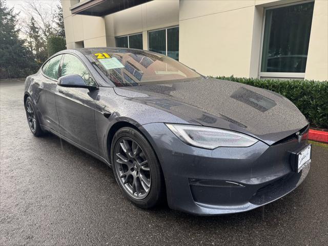 used 2021 Tesla Model S car, priced at $44,880