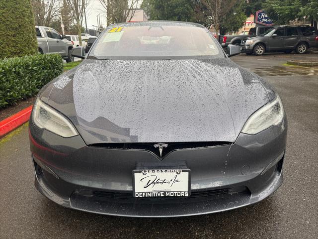 used 2021 Tesla Model S car, priced at $44,880