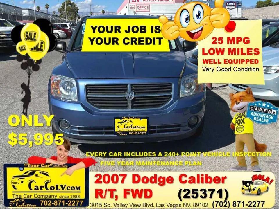 used 2007 Dodge Caliber car, priced at $5,995