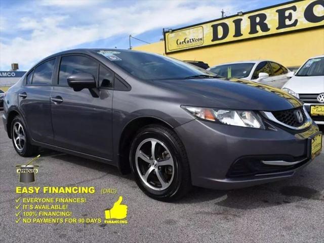 used 2015 Honda Civic car, priced at $11,995