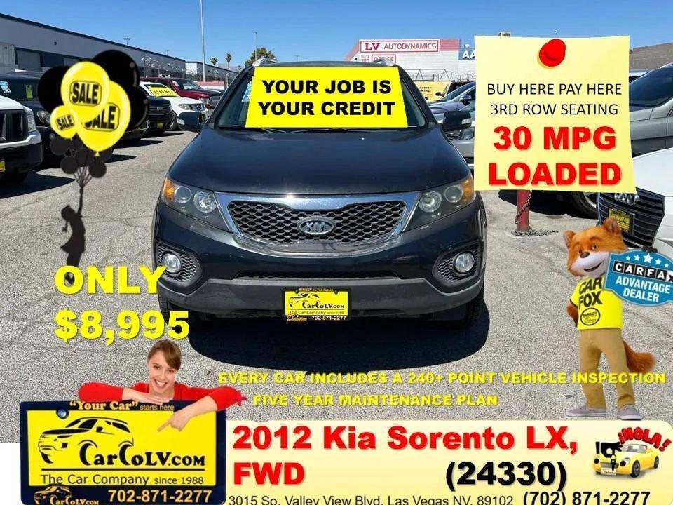 used 2012 Kia Sorento car, priced at $8,995